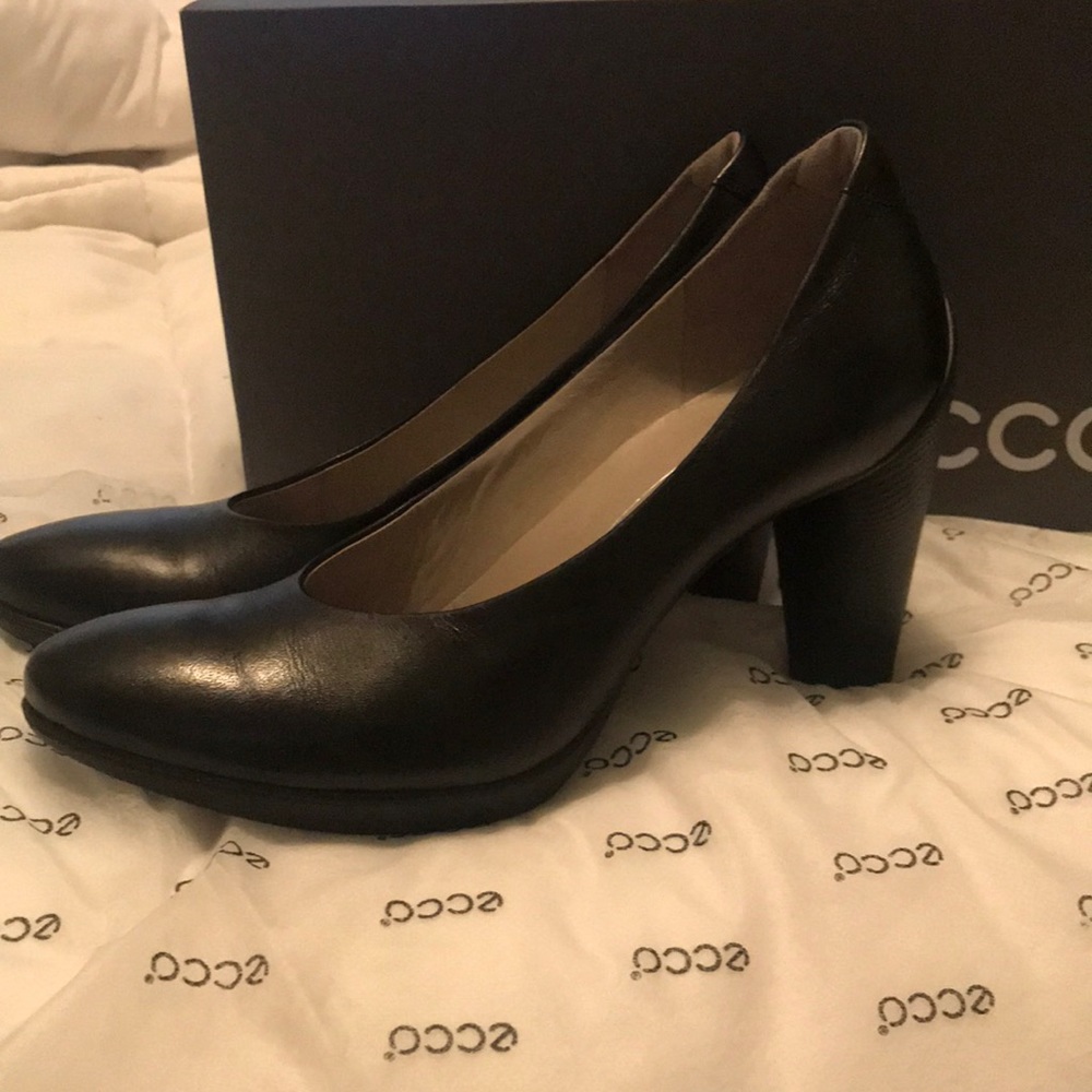 Ecco Sculptured 75 Black Size EU 37/ US 6-6.5